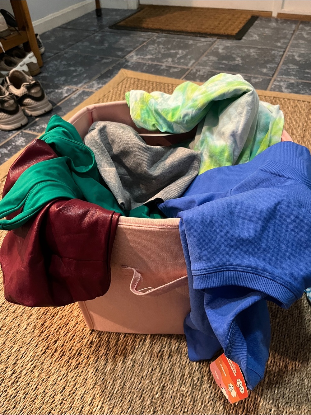Bag full of items
